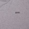 Athleisure Mens Light Grey Tee Small Logo S/s T Shirt 44744 by BOSS from Hurleys