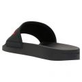 Mens Black/Red Laguna Slides 108405 by Android Homme from Hurleys