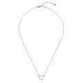 Womens Rose Gold/Crystal Lendra Crystal Heart Pendant Necklace 82809 by Ted Baker from Hurleys