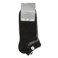 Mens Black/White/Grey Logo 3 Pack Trainer Socks 94479 by Emporio Armani Bodywear from Hurleys