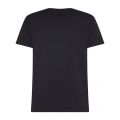 Mens Black Embossed Chest Logo S/s T Shirt 79289 by Calvin Klein from Hurleys