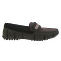 Mens Black & Grey Webbing Loafer Driver 7967 by Swims from Hurleys