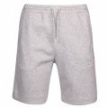 Athleisure Mens Light Grey Headlo Logo Sweat Shorts 36874 by BOSS from Hurleys