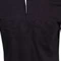 Athleisure Mens Black Pavel S/s Polo Shirt 100761 by BOSS from Hurleys