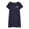Womens French Navy Riviera Bee Embroidered Dress 103624 by Joules from Hurleys