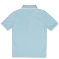 Boys Turquoise Tipped Branded S/s Polo Shirt 38343 by BOSS from Hurleys