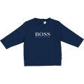 Baby Blue Chest Logo L/s T Shirt 13246 by BOSS from Hurleys