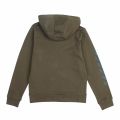 Boys Khaki Branded Eagle Hooded Tracksuit 48136 by Emporio Armani from Hurleys