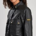 Womens Black Trackrace Casual Jacket 56310 by Barbour International from Hurleys