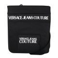 Mens Black Iconic Logo Crossbody Bag 103178 by Versace Jeans Couture from Hurleys