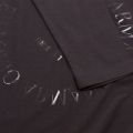 Womens Black Tonal Circle Logo L/s T Shirt 29068 by Emporio Armani from Hurleys