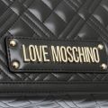 Womens Black Diamond Quilted Crossbody Bag 53196 by Love Moschino from Hurleys