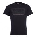 Mens Black International Logo S/s Tee Shirt 35308 by Barbour International from Hurleys