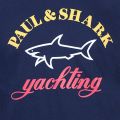 Mens Navy Tri Colour Logo Custom Fit S/s T Shirt 126337 by Paul And Shark from Hurleys