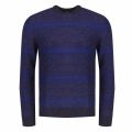 Mens Navy Alpaca Wool Mix Knitted Jumper 28765 by PS Paul Smith from Hurleys