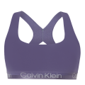 Womens Bleached Denim Structure Unlined Bralette 95602 by Calvin Klein from Hurleys