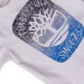 Baby White Tree L/s Tee Shirt 65482 by Timberland from Hurleys