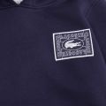 Boys Navy Croc Logo Hooded Sweat Top 59363 by Lacoste from Hurleys