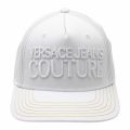 Mens White Branded Logo Cap 55270 by Versace Jeans Couture from Hurleys