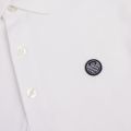 Boys White Small Rubber Logo S/s Polo Shirt 82144 by Emporio Armani from Hurleys