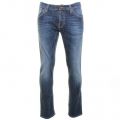 Mens Bright Dawn Wash Grim Tim Slim Fit Jeans 44437 by Nudie Jeans Co from Hurleys