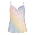 Womens Pastel Lilac Vitone Rainbow Singlet Cami Top 107711 by Vila from Hurleys