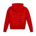 Girls Spicy Orange Caelie Hybrid Hooded Sweat Jacket 89814 by Parajumpers from Hurleys