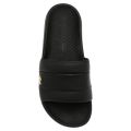 Mens Black Croco 120 Slides 108560 by Lacoste from Hurleys