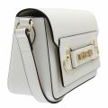 Womens White Metal Heart Crossbody Bag 57913 by Love Moschino from Hurleys