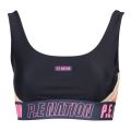 Womens Black Left Field Sports Bra 108763 by P.E. Nation from Hurleys