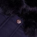 Womens Navy Kalissa Fur Hooded Parka 14110 by Ted Baker from Hurleys