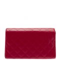 Womens Red Quilted Chain Crossbody Bag 35096 by Love Moschino from Hurleys