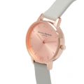 Womens Grey & Rose Gold Midi Dial Watch 10063 by Olivia Burton from Hurleys