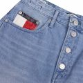 Womens Light Blue Mom Jean Shorts 74637 by Tommy Jeans from Hurleys