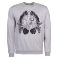 Mens Grey Iconic Chest Logo Crew Sweat 25276 by Versace Jeans from Hurleys