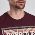 Mens Merlot Archive S/s T Shirt 46522 by Barbour International from Hurleys