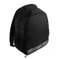 Boys Black Branded Backpack 45645 by BOSS from Hurleys