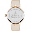 Womens Pink & Rose Gold Belgravia Leather Watch 19076 by Vivienne Westwood from Hurleys