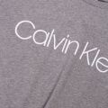 Mens Mid Grey Heather Branded Chest S/s T Shirt 38885 by Calvin Klein from Hurleys