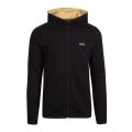 Athleisure Mens Black Saggy 2 Hooded Zip Through Sweat Top 83403 by BOSS from Hurleys