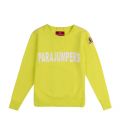Girls Acid Green Bianca Sweat Top 81457 by Parajumpers from Hurleys