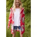 Womens Hallaton Floral Golightly Packable Waterproof Coat 102985 by Joules from Hurleys