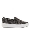 Womens Black/Silver Tia Slip On Trainers 33385 by Michael Kors from Hurleys