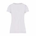 Womens Bright White Iridescent Metallic Logo S/s T Shirt 75918 by Calvin Klein from Hurleys