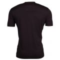 Mens Black City Logo S/s T Shirt 11022 by Armani Jeans from Hurleys