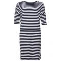 Lifestyle Womens Ecru Marl Brae Stripe Tunic Dress 60674 by Barbour from Hurleys