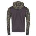 Mens Black Camo Train Graphic Series Zip Through Sweat Top 30624 by EA7 from Hurleys