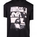 Mens Black Monkey Comic Strip Reg S/s T-Shirt 107928 by PS Paul Smith from Hurleys