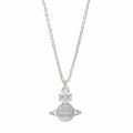 Womens Silver/White Tamia Pendant Necklace 76871 by Vivienne Westwood from Hurleys