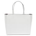 Womens Bright White Logo East West Shopper Bag 38976 by Calvin Klein from Hurleys